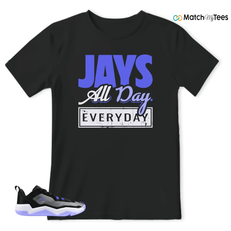 NIKE JORDAN ONE TAKE 4 PF PURPLE BLACK SNEAKER Matching Tees t-shirt