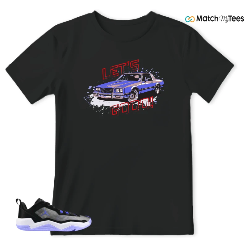 NIKE JORDAN ONE TAKE 4 PF PURPLE BLACK SNEAKER Matching Tees t-shirt
