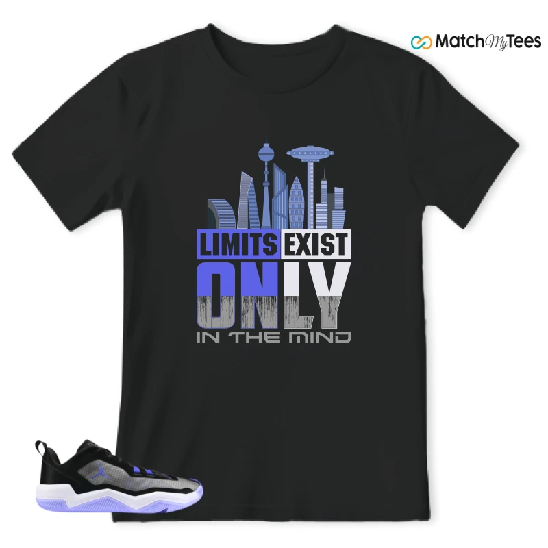 NIKE JORDAN ONE TAKE 4 PF PURPLE BLACK SNEAKER Matching Tees t-shirt