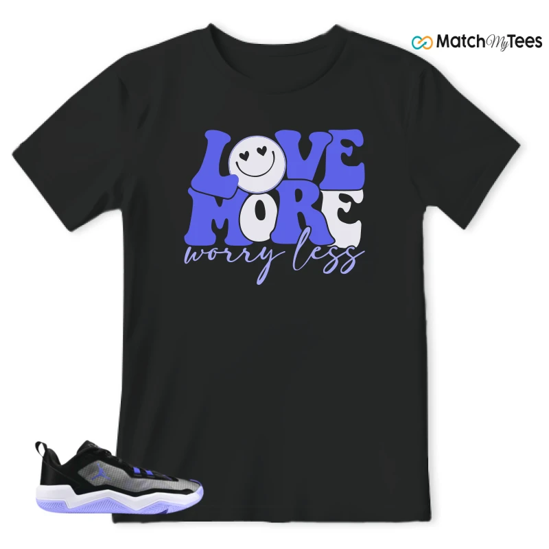 Love More Black matching T-shirt T-shirt