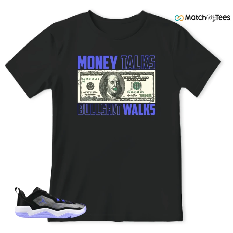 NIKE JORDAN ONE TAKE 4 PF PURPLE BLACK SNEAKER Matching Tees t-shirt