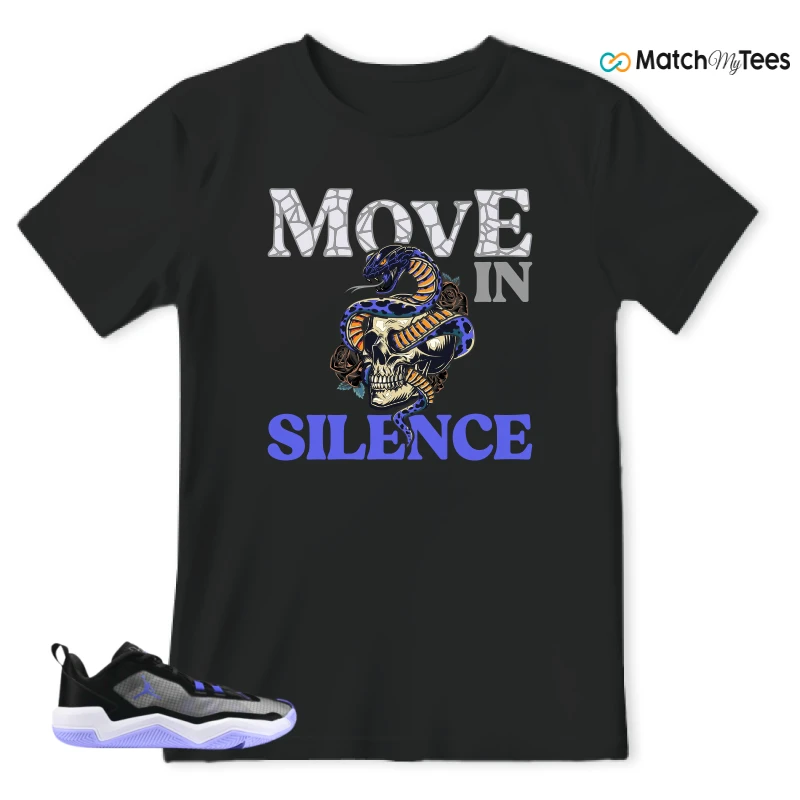 NIKE JORDAN ONE TAKE 4 PF PURPLE BLACK SNEAKER Matching Tees t-shirt