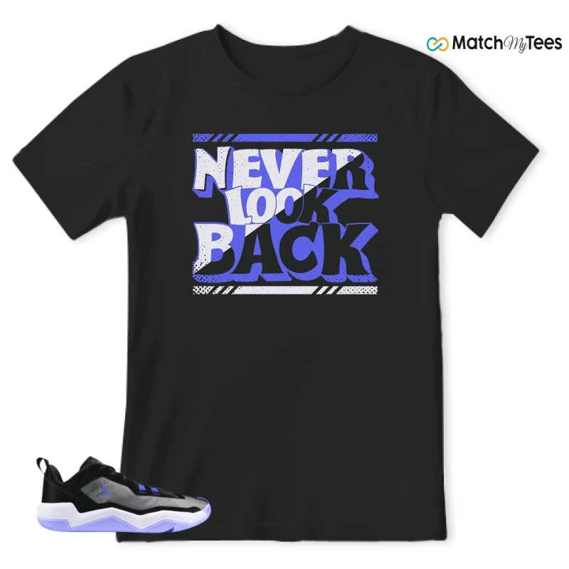 NIKE JORDAN ONE TAKE 4 PF PURPLE BLACK SNEAKER Matching Tees t-shirt