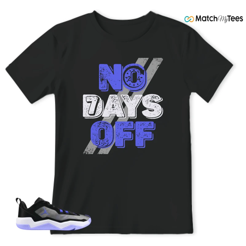 NIKE JORDAN ONE TAKE 4 PF PURPLE BLACK SNEAKER Matching Tees t-shirt