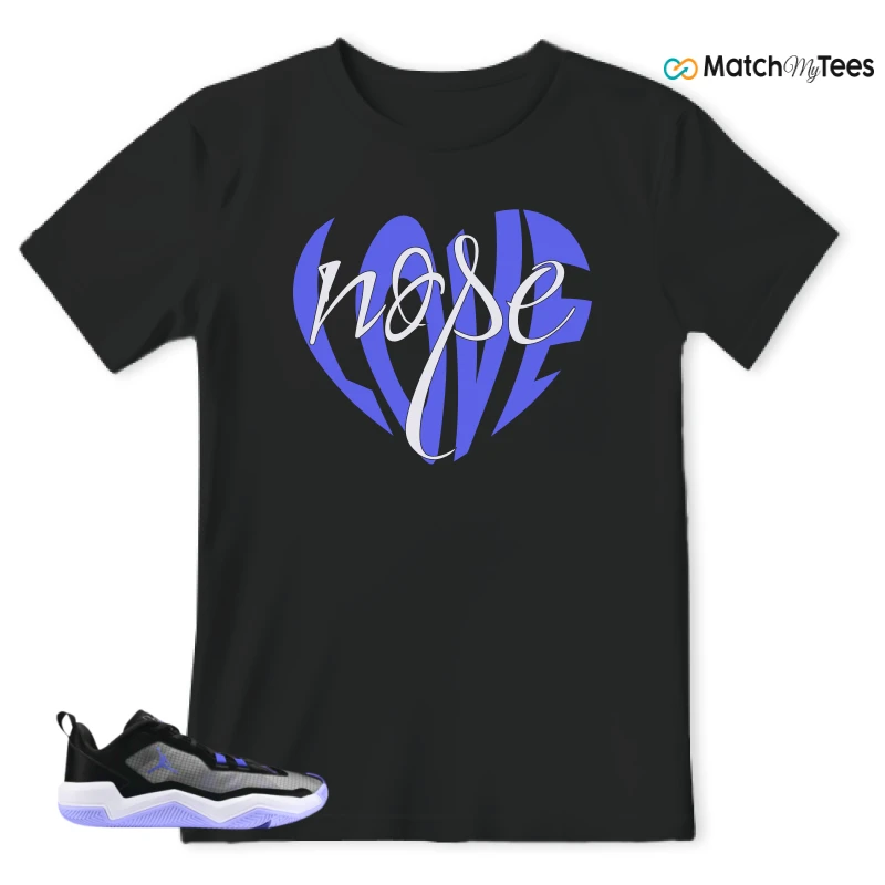 NIKE JORDAN ONE TAKE 4 PF PURPLE BLACK SNEAKER Matching Tees t-shirt