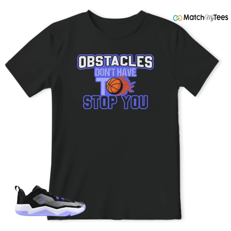 NIKE JORDAN ONE TAKE 4 PF PURPLE BLACK SNEAKER Matching Tees t-shirt