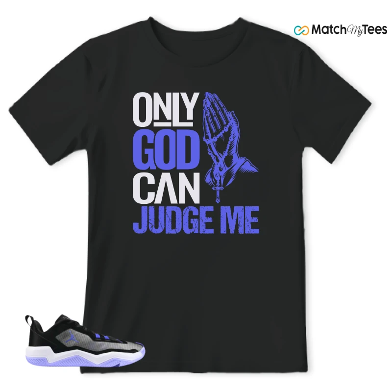 NIKE JORDAN ONE TAKE 4 PF PURPLE BLACK SNEAKER Matching Tees t-shirt