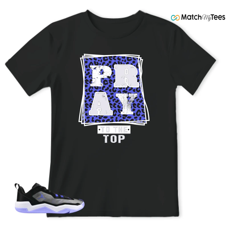 NIKE JORDAN ONE TAKE 4 PF PURPLE BLACK SNEAKER Matching Tees t-shirt