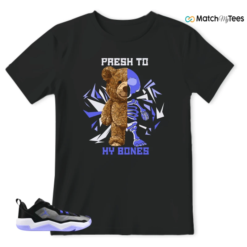 NIKE JORDAN ONE TAKE 4 PF PURPLE BLACK SNEAKER Matching Tees t-shirt