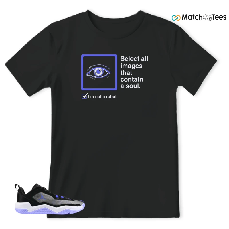 reCAPTCHA Black matching T-shirt T-shirt