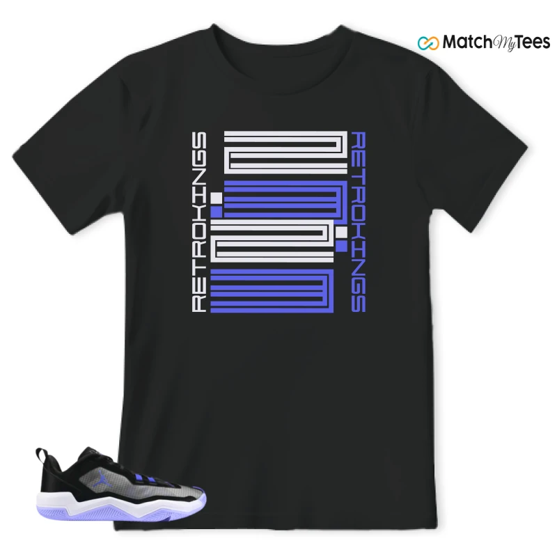 NIKE JORDAN ONE TAKE 4 PF PURPLE BLACK SNEAKER Matching Tees t-shirt