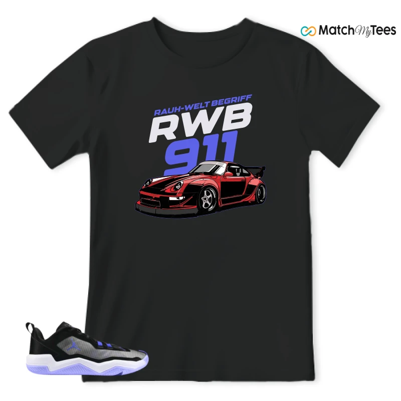 NIKE JORDAN ONE TAKE 4 PF PURPLE BLACK SNEAKER Matching Tees t-shirt