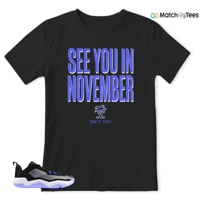 See You Black matching T-shirt T-shirt