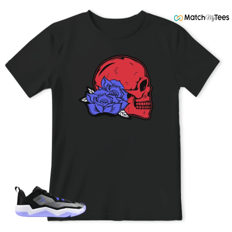 NIKE JORDAN ONE TAKE 4 PF PURPLE BLACK SNEAKER Matching Tees t-shirt