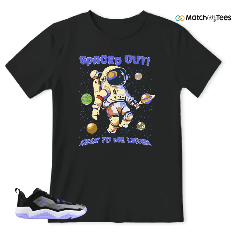 NIKE JORDAN ONE TAKE 4 PF PURPLE BLACK SNEAKER Matching Tees t-shirt