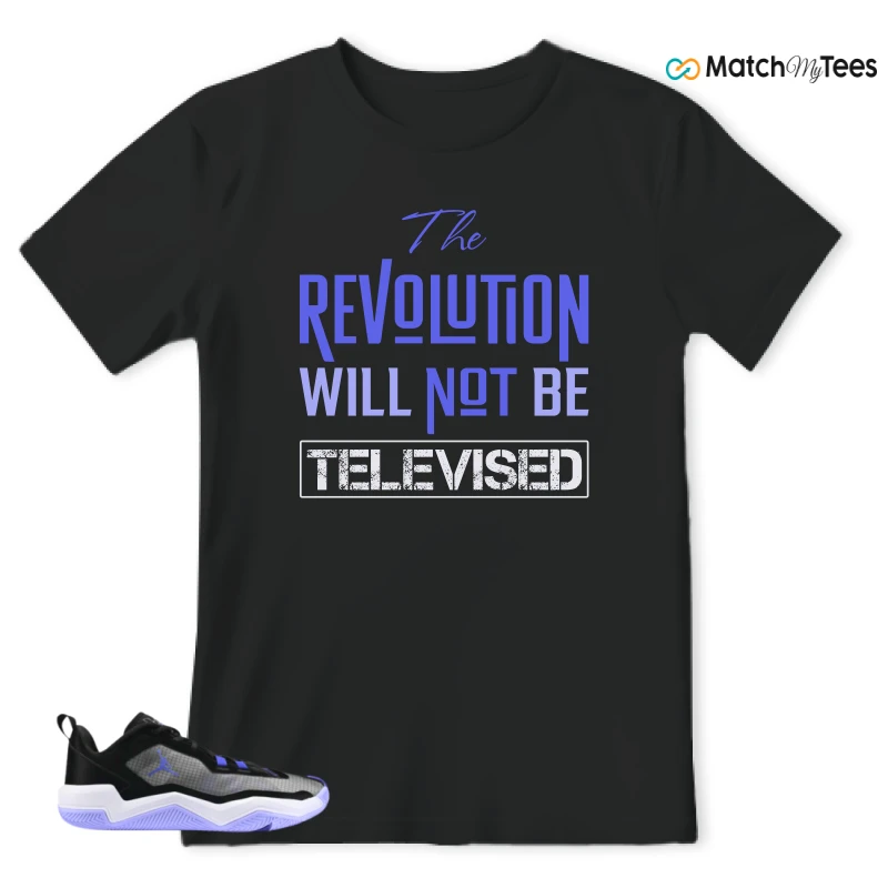 NIKE JORDAN ONE TAKE 4 PF PURPLE BLACK SNEAKER Matching Tees t-shirt