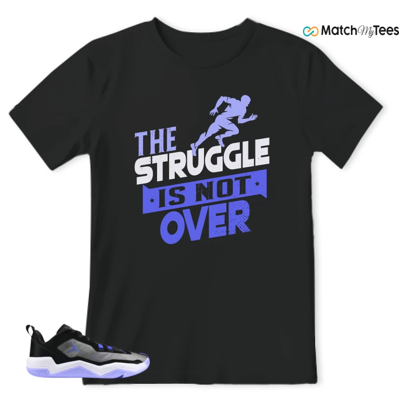 NIKE JORDAN ONE TAKE 4 PF PURPLE BLACK SNEAKER Matching Tees t-shirt