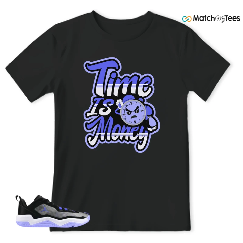 NIKE JORDAN ONE TAKE 4 PF PURPLE BLACK SNEAKER Matching Tees t-shirt