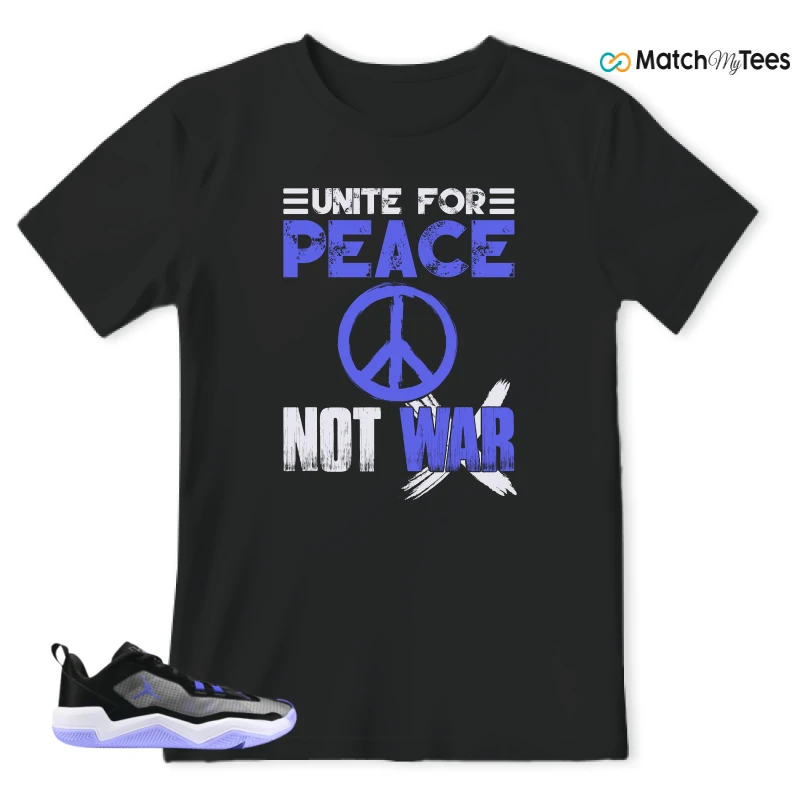 NIKE JORDAN ONE TAKE 4 PF PURPLE BLACK SNEAKER Matching Tees t-shirt