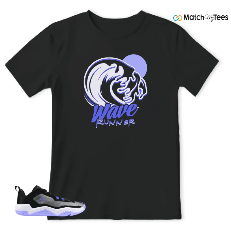 NIKE JORDAN ONE TAKE 4 PF PURPLE BLACK SNEAKER Matching Tees t-shirt