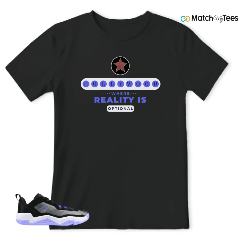 NIKE JORDAN ONE TAKE 4 PF PURPLE BLACK SNEAKER Matching Tees t-shirt