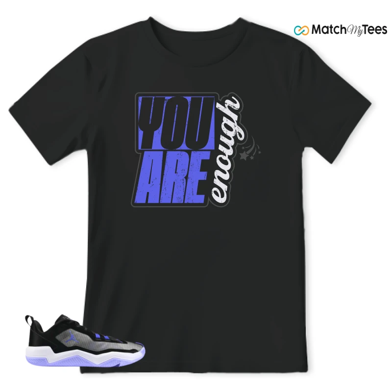 NIKE JORDAN ONE TAKE 4 PF PURPLE BLACK SNEAKER Matching Tees t-shirt