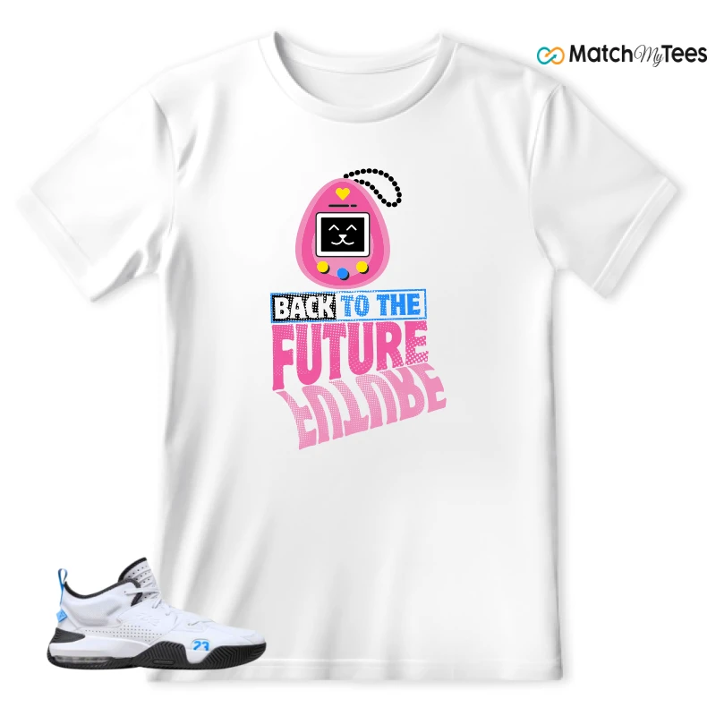 NIKE JORDAN STAY LOYAL 2 WHITE BLACK BLUE SNEAKER Matching Tees t-shirt