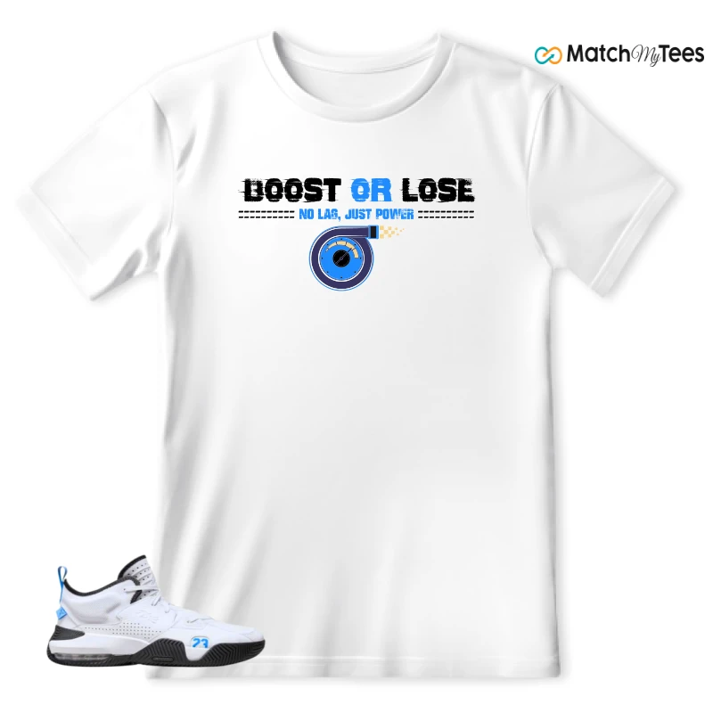 NIKE JORDAN STAY LOYAL 2 WHITE BLACK BLUE SNEAKER Matching Tees t-shirt