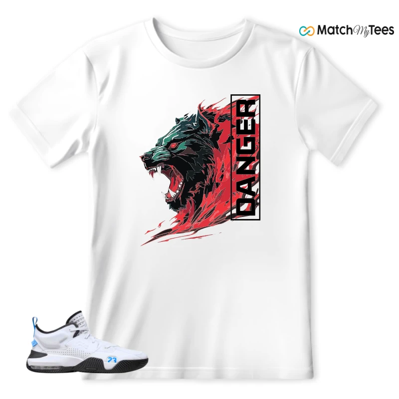 NIKE JORDAN STAY LOYAL 2 WHITE BLACK BLUE SNEAKER Matching Tees t-shirt