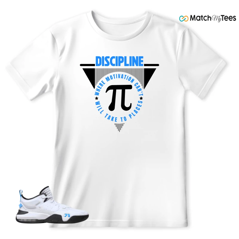 NIKE JORDAN STAY LOYAL 2 WHITE BLACK BLUE SNEAKER Matching Tees t-shirt