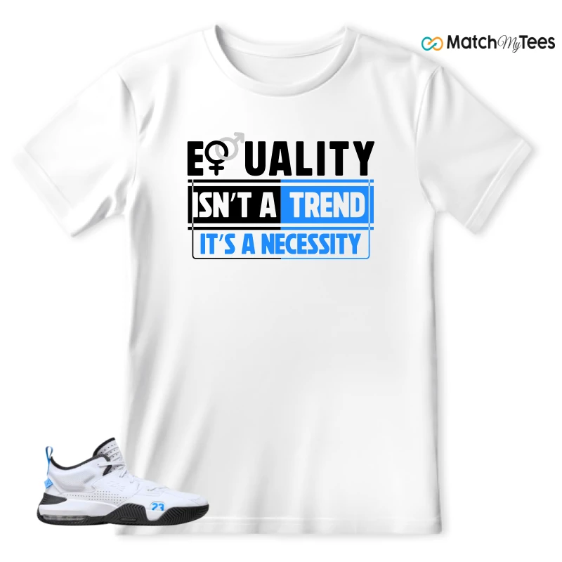 NIKE JORDAN STAY LOYAL 2 WHITE BLACK BLUE SNEAKER Matching Tees t-shirt