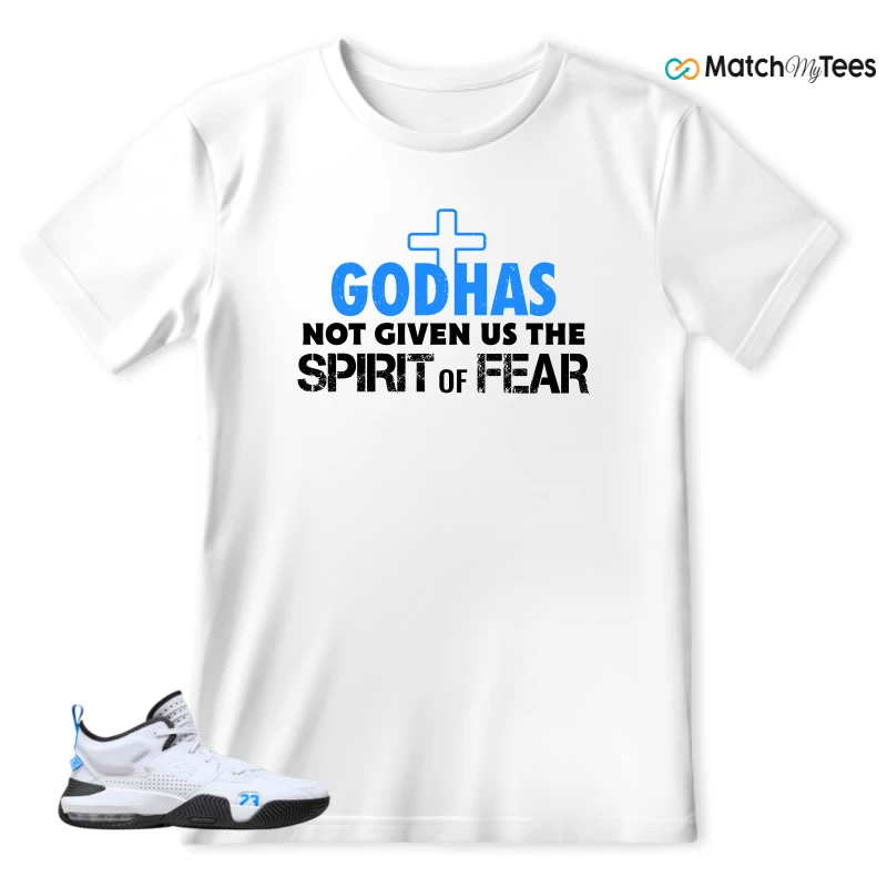 NIKE JORDAN STAY LOYAL 2 WHITE BLACK BLUE SNEAKER Matching Tees t-shirt