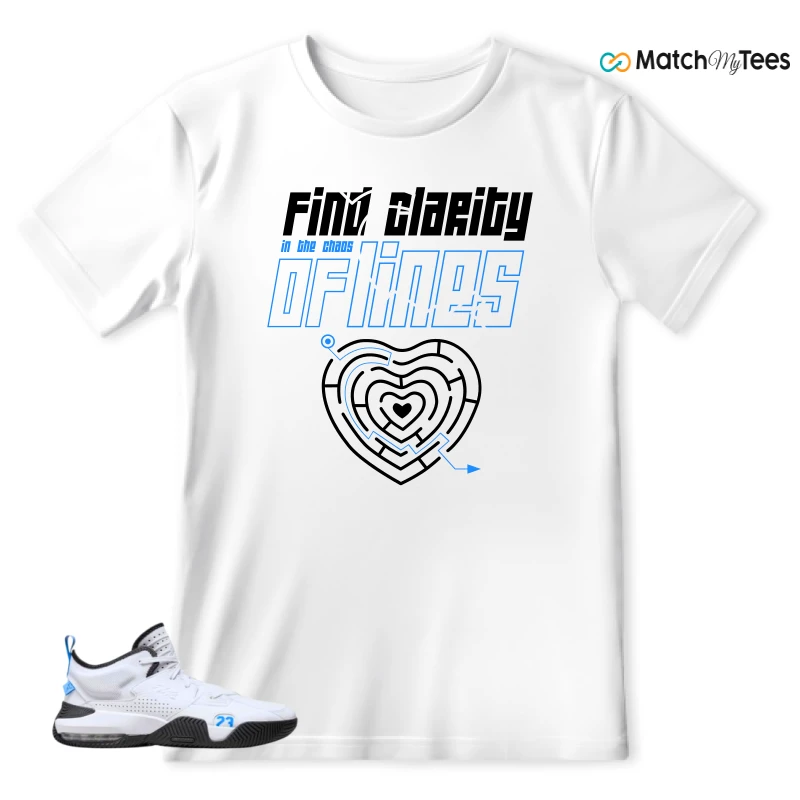 NIKE JORDAN STAY LOYAL 2 WHITE BLACK BLUE SNEAKER Matching Tees t-shirt