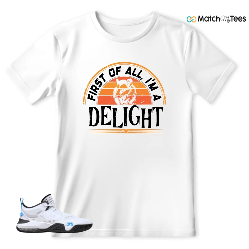 NIKE JORDAN STAY LOYAL 2 WHITE BLACK BLUE SNEAKER Matching Tees t-shirt
