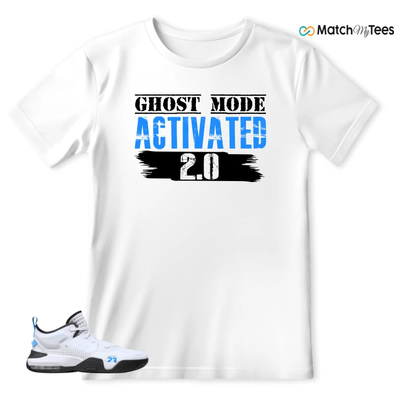 Ghost Mode White matching T-shirt T-shirt