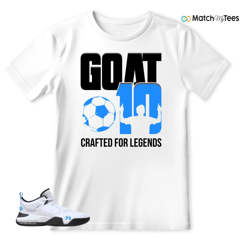 Goat 10-V2 White matching T-shirt T-shirt