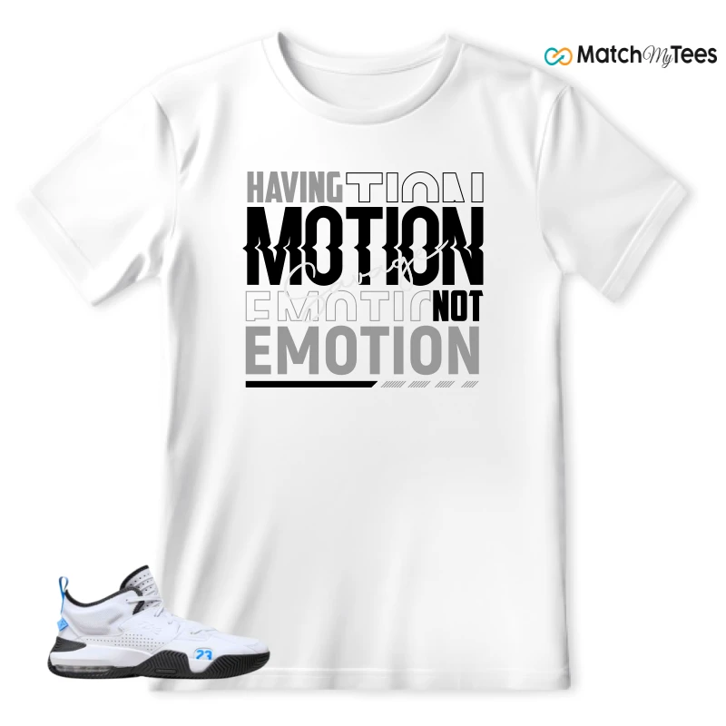 NIKE JORDAN STAY LOYAL 2 WHITE BLACK BLUE SNEAKER Matching Tees t-shirt