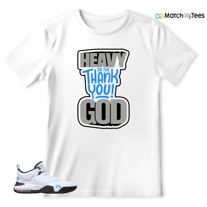 NIKE JORDAN STAY LOYAL 2 WHITE BLACK BLUE SNEAKER Matching Tees t-shirt