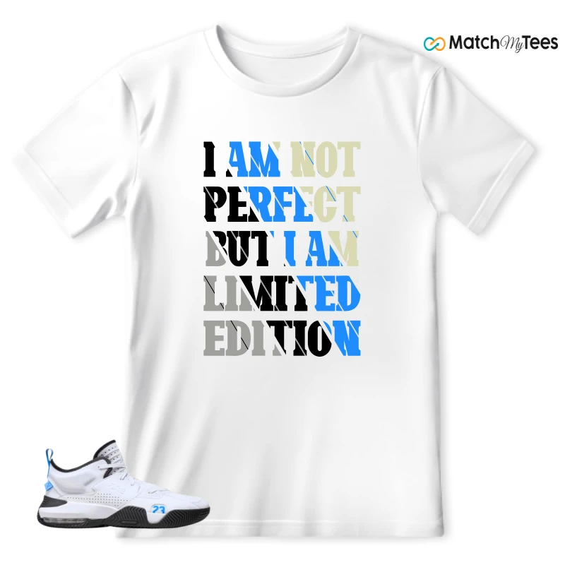 I Am Not Perfect White matching T-shirt T-shirt
