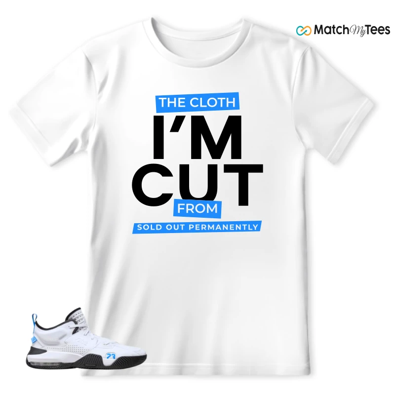 I'm Cut White matching T-shirt T-shirt