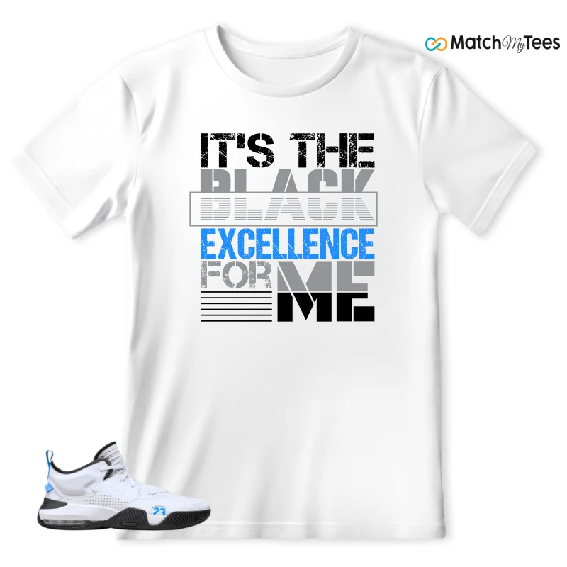 NIKE JORDAN STAY LOYAL 2 WHITE BLACK BLUE SNEAKER Matching Tees t-shirt