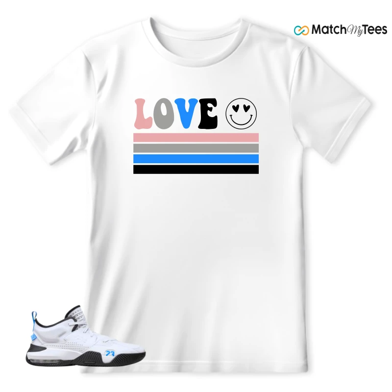 L O V E White matching T-shirt T-shirt