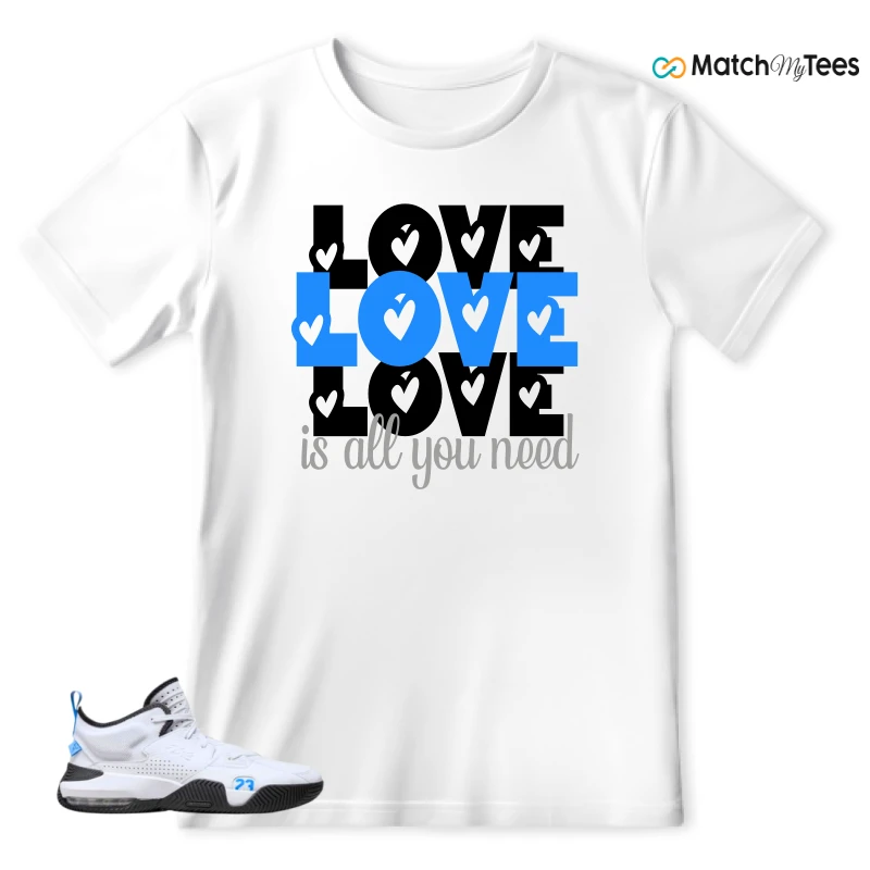Love White matching T-shirt T-shirt