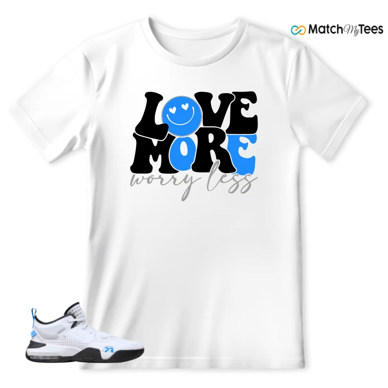 Love More White matching T-shirt T-shirt