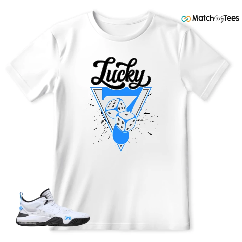 NIKE JORDAN STAY LOYAL 2 WHITE BLACK BLUE SNEAKER Matching Tees t-shirt