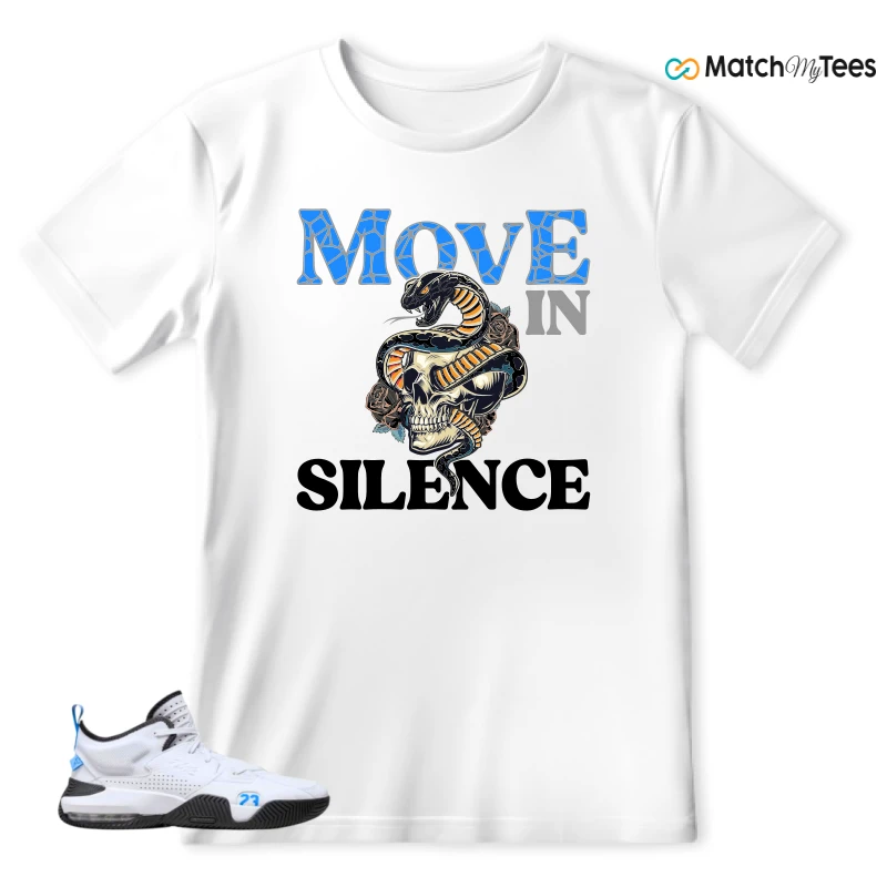 NIKE JORDAN STAY LOYAL 2 WHITE BLACK BLUE SNEAKER Matching Tees t-shirt