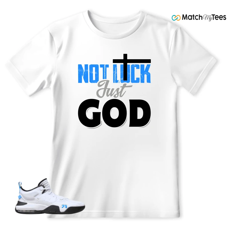 NIKE JORDAN STAY LOYAL 2 WHITE BLACK BLUE SNEAKER Matching Tees t-shirt