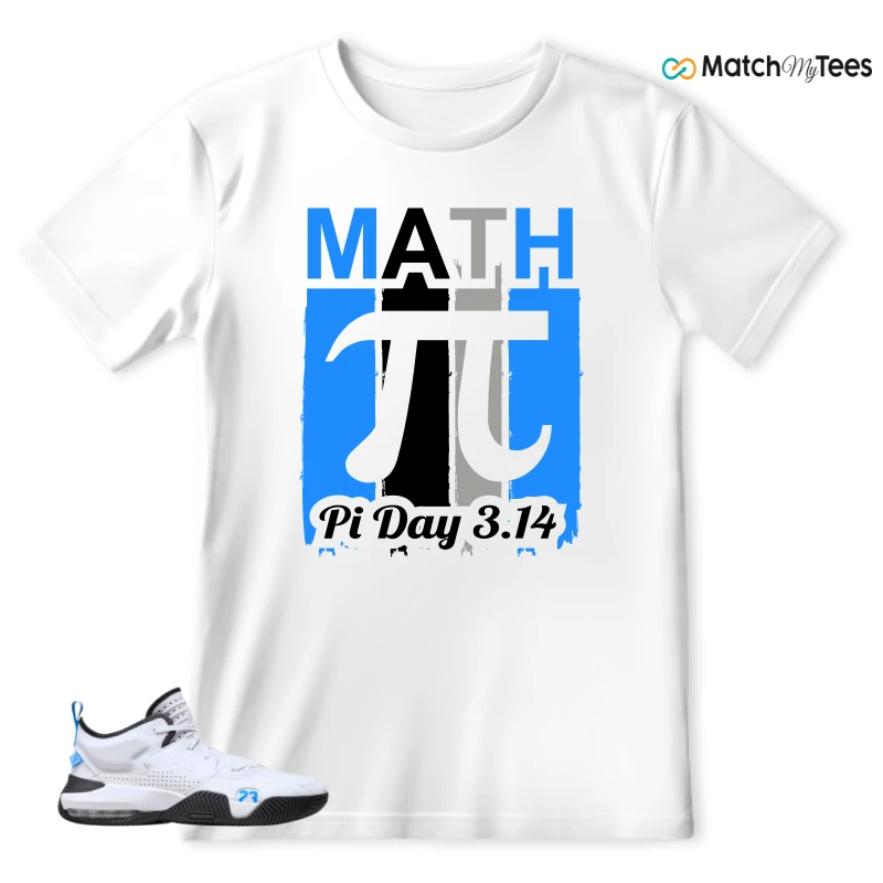 NIKE JORDAN STAY LOYAL 2 WHITE BLACK BLUE SNEAKER Matching Tees t-shirt