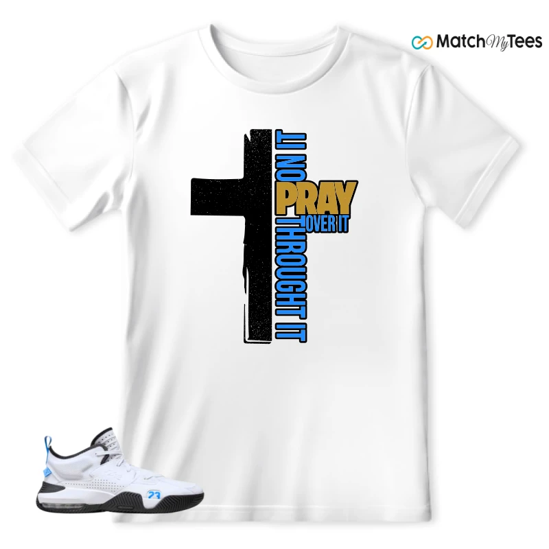 NIKE JORDAN STAY LOYAL 2 WHITE BLACK BLUE SNEAKER Matching Tees t-shirt