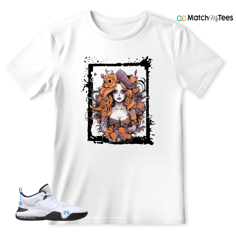 NIKE JORDAN STAY LOYAL 2 WHITE BLACK BLUE SNEAKER Matching Tees t-shirt